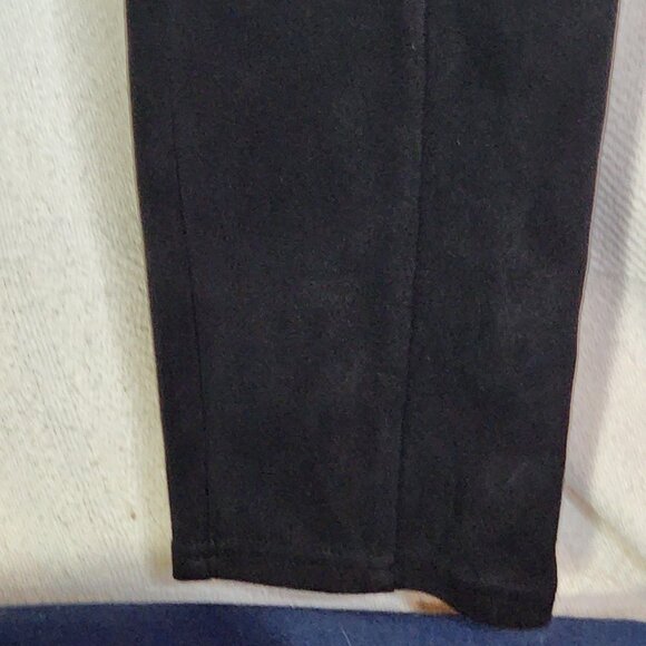 Simply Vera Vera Wang Black Poly Span Velvet Soft Stretch Dress Legging Size XL - Picture 7 of 16